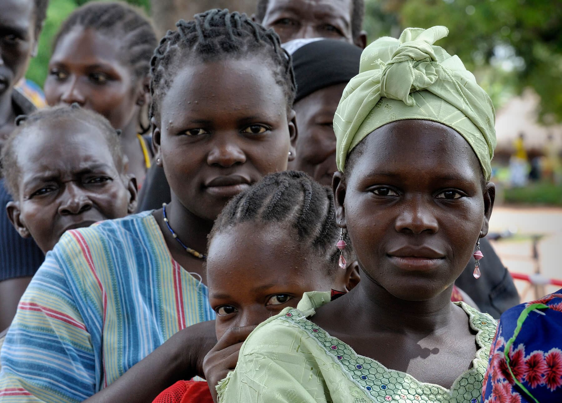 Registration begins for January referendum in Southern Sudan Citizens of Southern Sudan lined up to register to vote in the January 2011 referendum on secession from the north of the country. In the Kopoita neighborhood of Nzara, in Western Equatoria State, this registration center was established for people who've been internally displaced by attacks from the Lord's Resistance Army.
