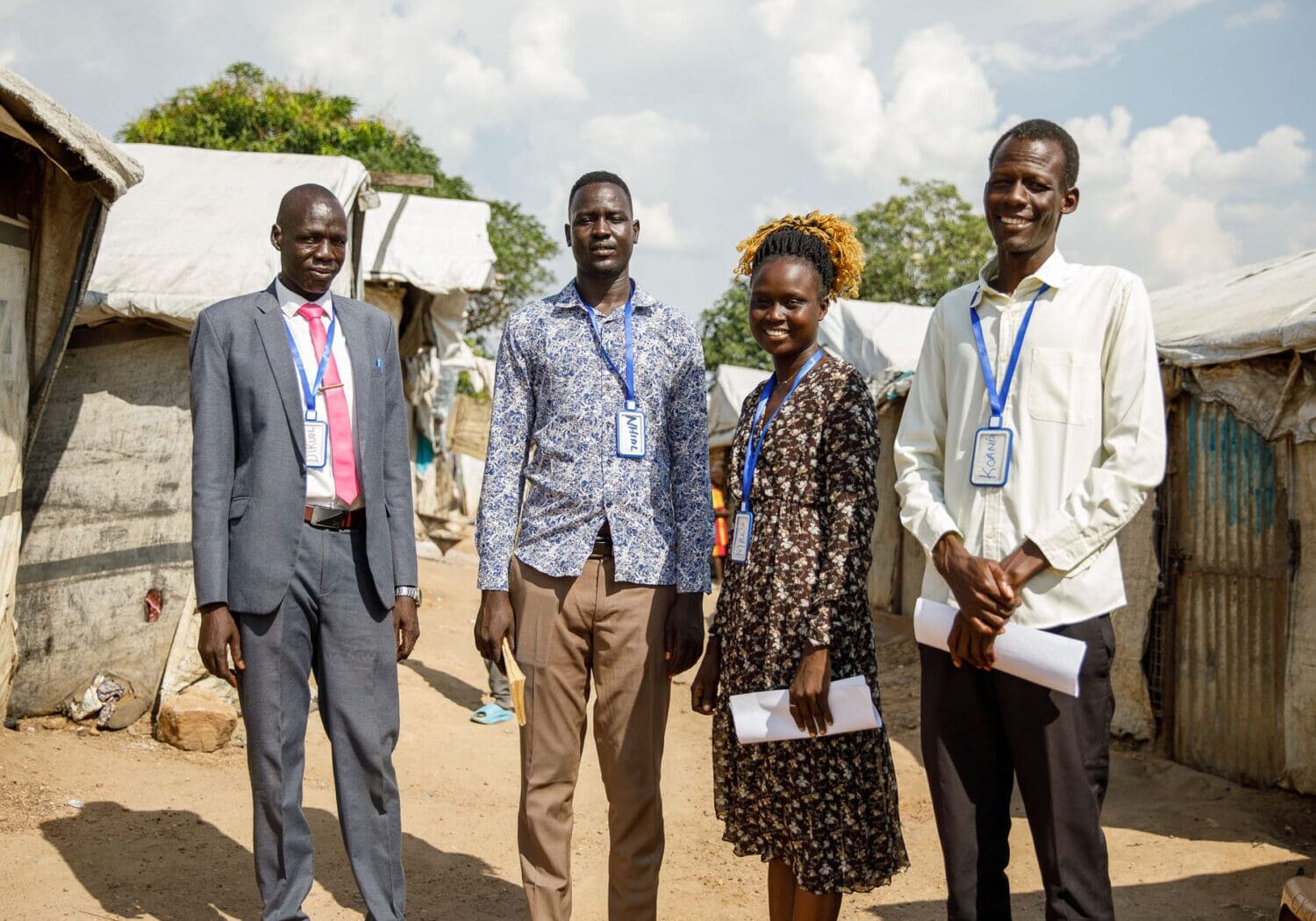 SwSS trained representatives of IDPs on positive coping strategies, at a Protection of Civilian Center in Juba