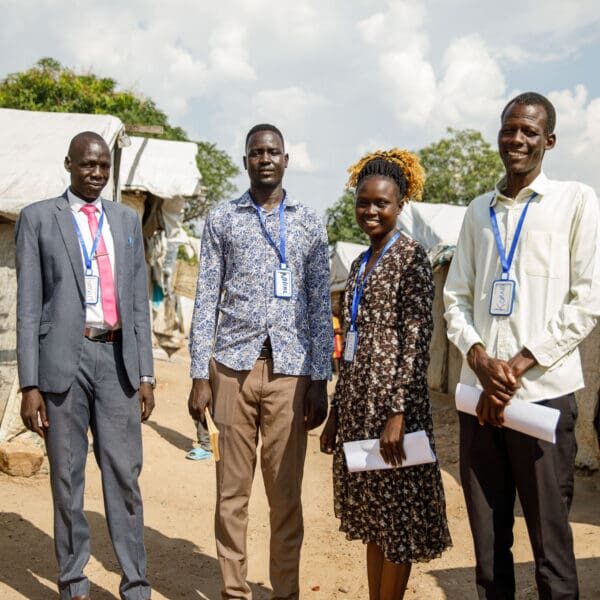 SwSS trained representatives of IDPs on positive coping strategies, at a Protection of Civilian Center in Juba